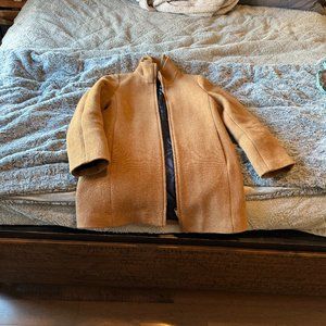 JCREW Wool Camel Coat Size 6
